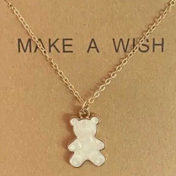 Gold Filled Teddy Bear Necklace - Picture 3 of 4